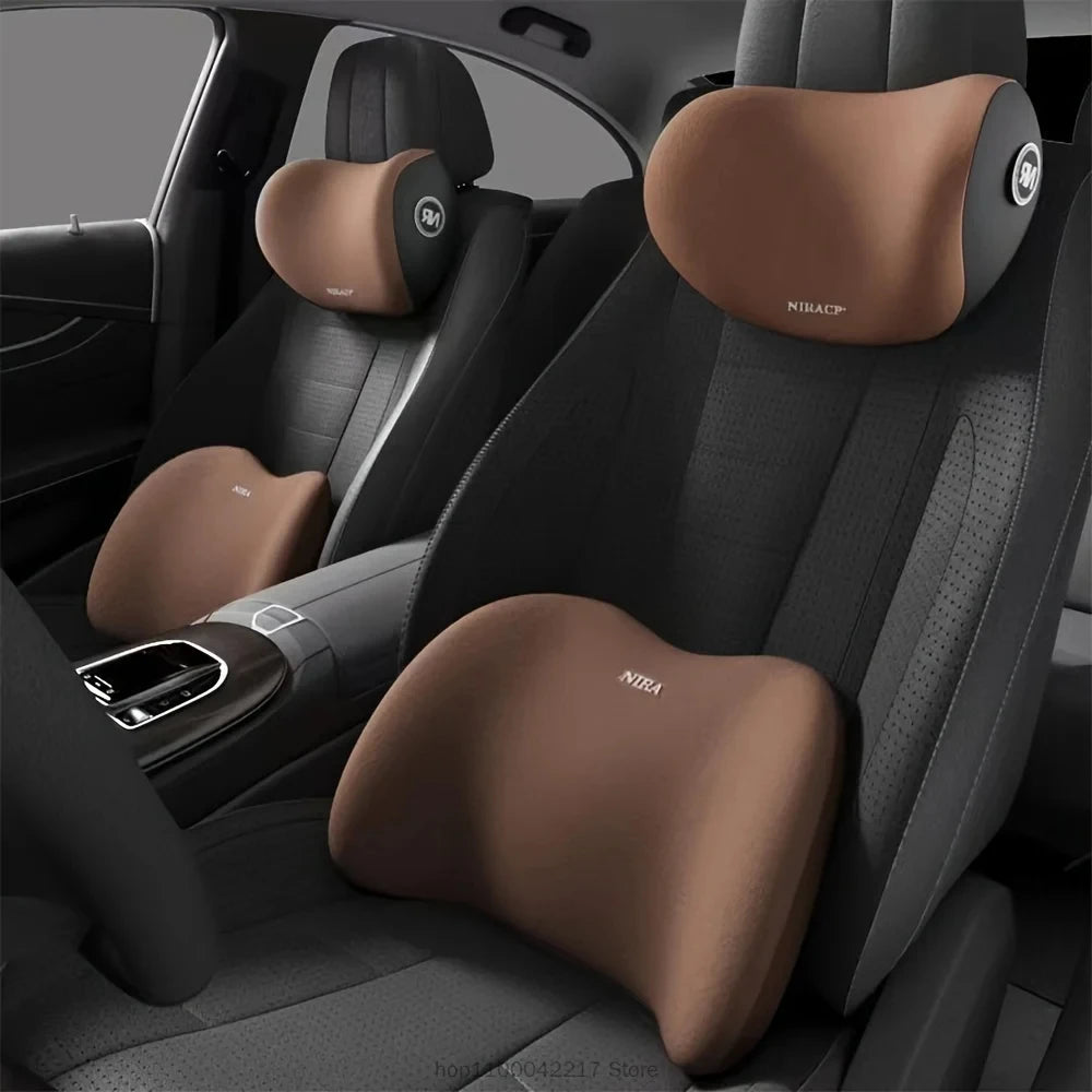 AutoRest Ergonomic Neck & Lumbar Pillow