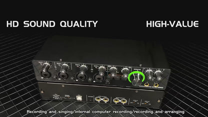 MD22 MD44 Audio Interface Studio Sound Card 4